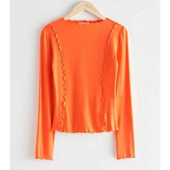& Other Stories Tops - & Other Stories Orange Top NWOT
